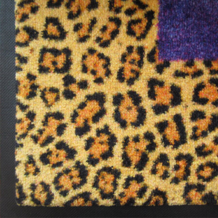 Leopard Teppichmatte 